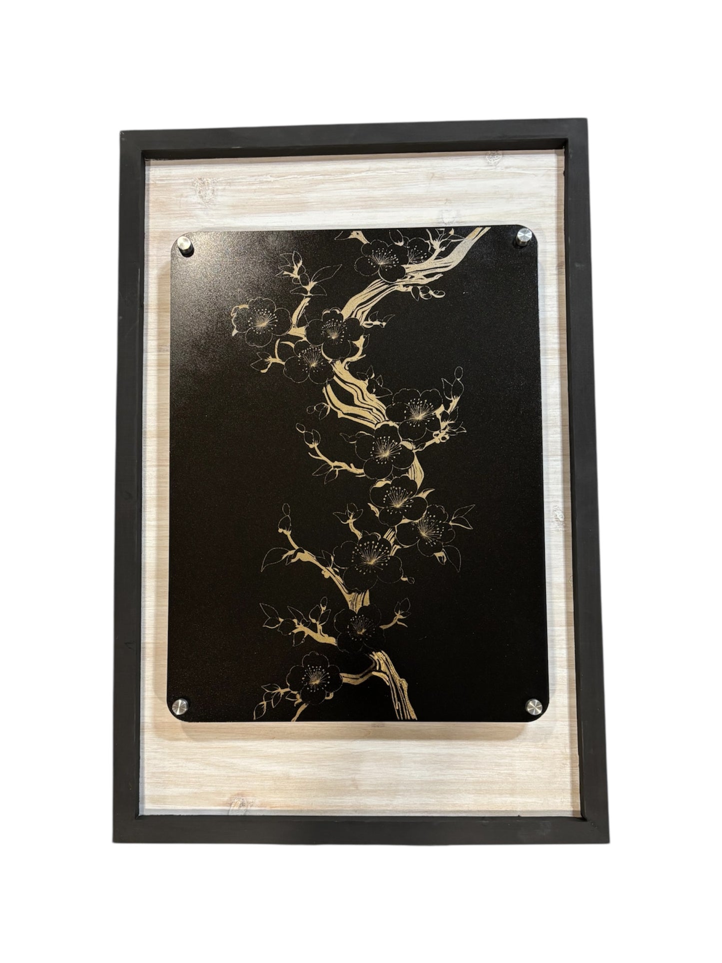 Engraved Aluminum Sign with Sleek Frame — Wall Art & Durable Decor