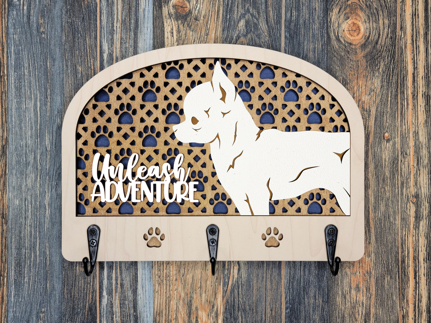 Porta correa para perros personalizado