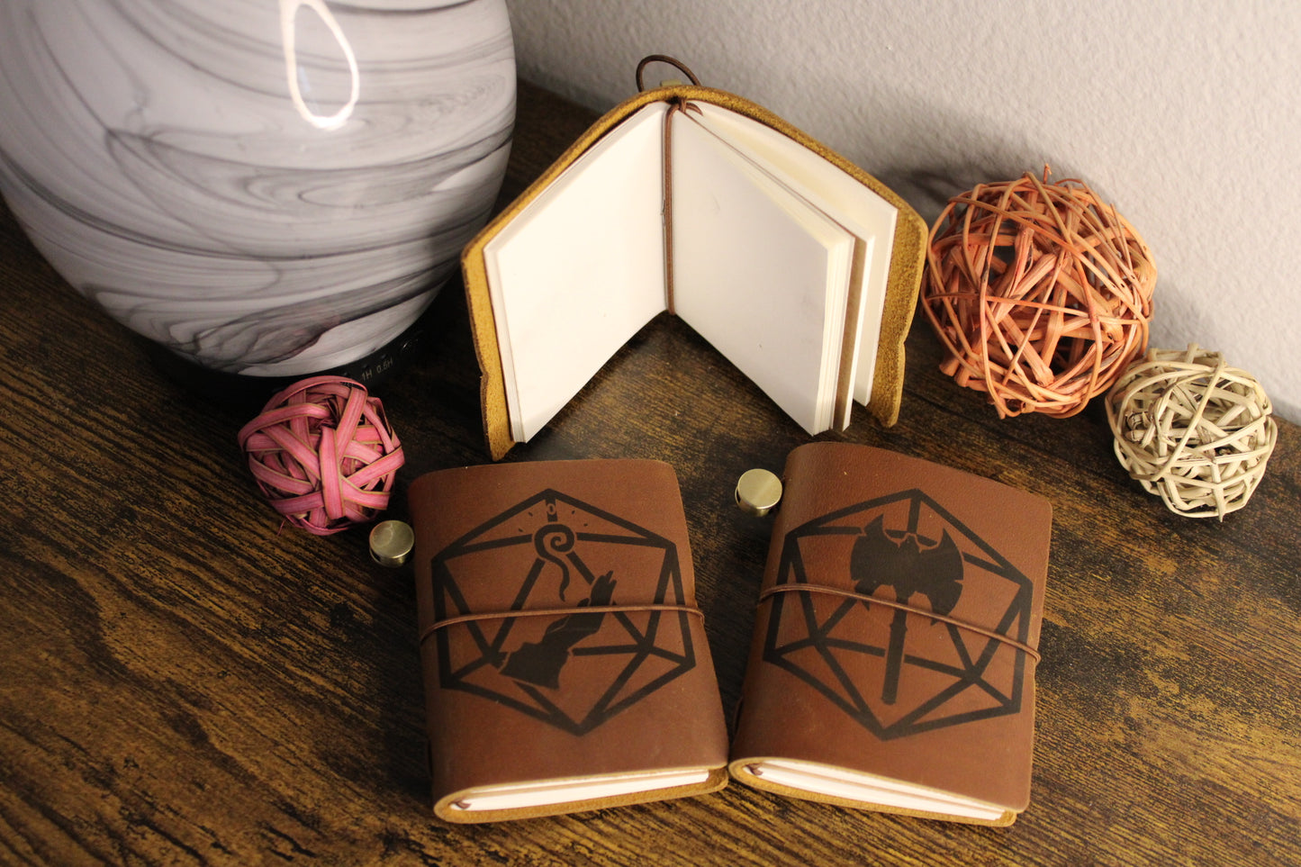 D&D Inspire Pocket Genuine Leather Notebook