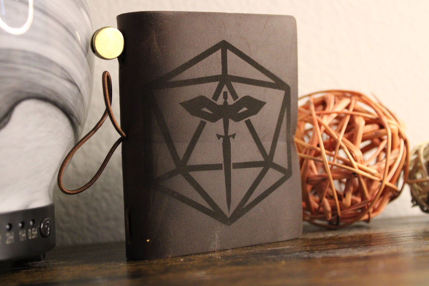 D&D Inspire Pocket Genuine Leather Notebook