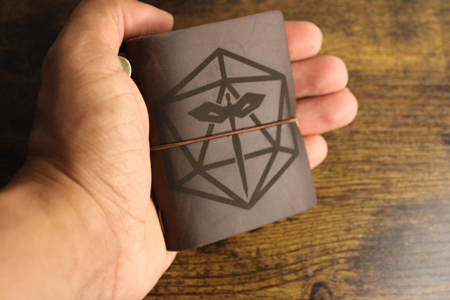 D&D Inspire Pocket Genuine Leather Notebook