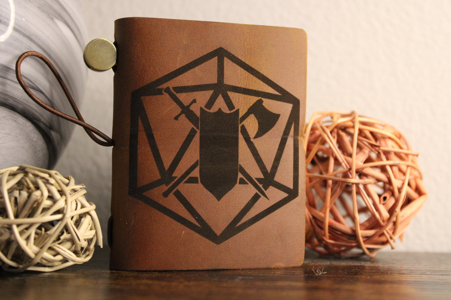 D&D Inspire Pocket Genuine Leather Notebook