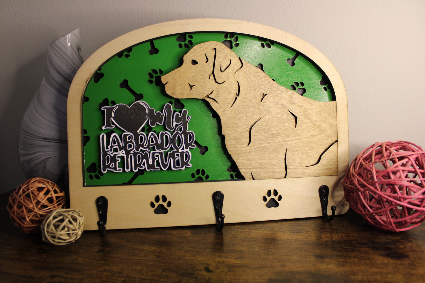 Porta correa para perros personalizado