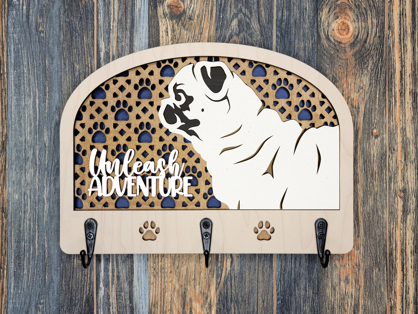 Porta correa para perros personalizado