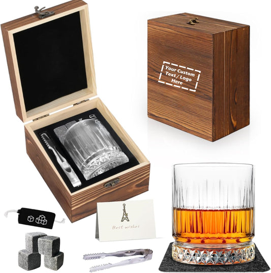 Set de regalo de whisky personalizado